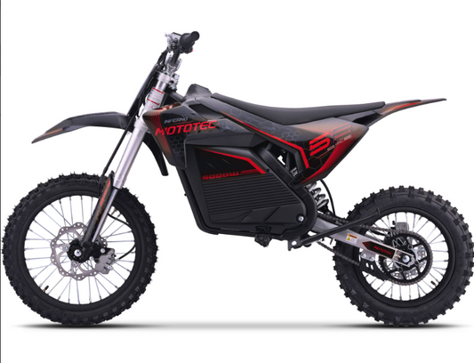 MotoTec Pro 50MPH (72V) 5000w Lithium Electric Dirt Bike