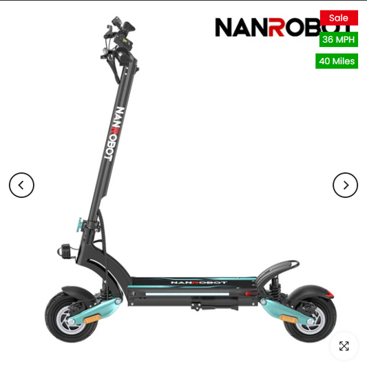 NANROBOT Lightning Pro (48V) 1600w Multi-Purpose Electric Scooter