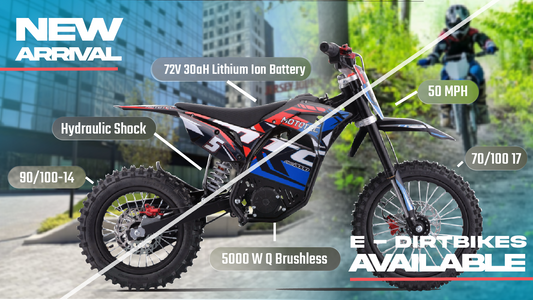 No Gas, No Oil, No Hassle: Ride Maintenance-Free with the MotoTec Pro