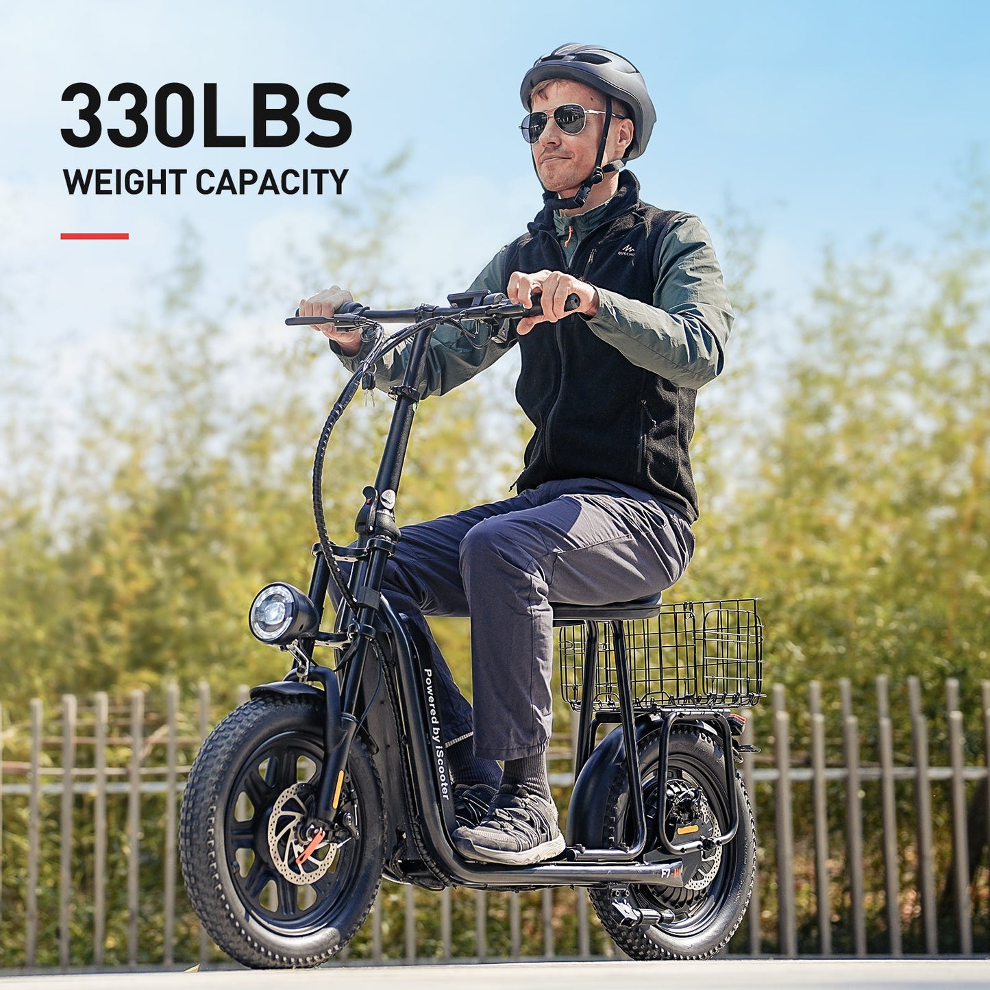 iScooter F7 (48V) 1000w Multi-Purpose Electric Scooter