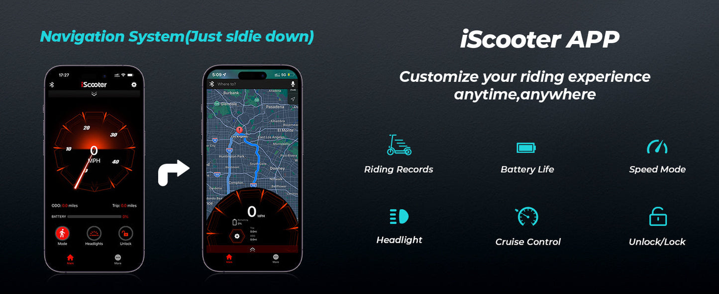 iScooter i10 Plus (42V) 800w Multi-Purpose Electric Scooter