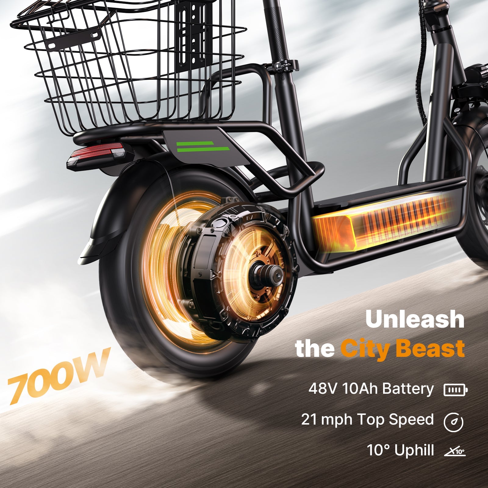isinwheel Hyper X (48V) 700w Recreational Electric Scooter