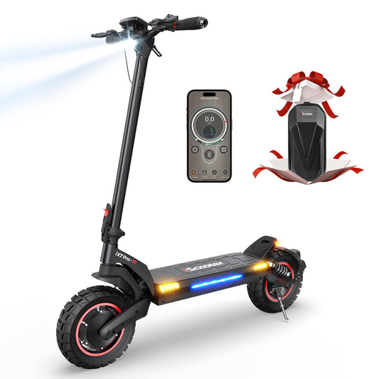 iScooter iX7 Pro 60 km/h Dual Motor Adult Electric Scooter | 2000W | 80 km Range Folding Off-Road E-Scooter