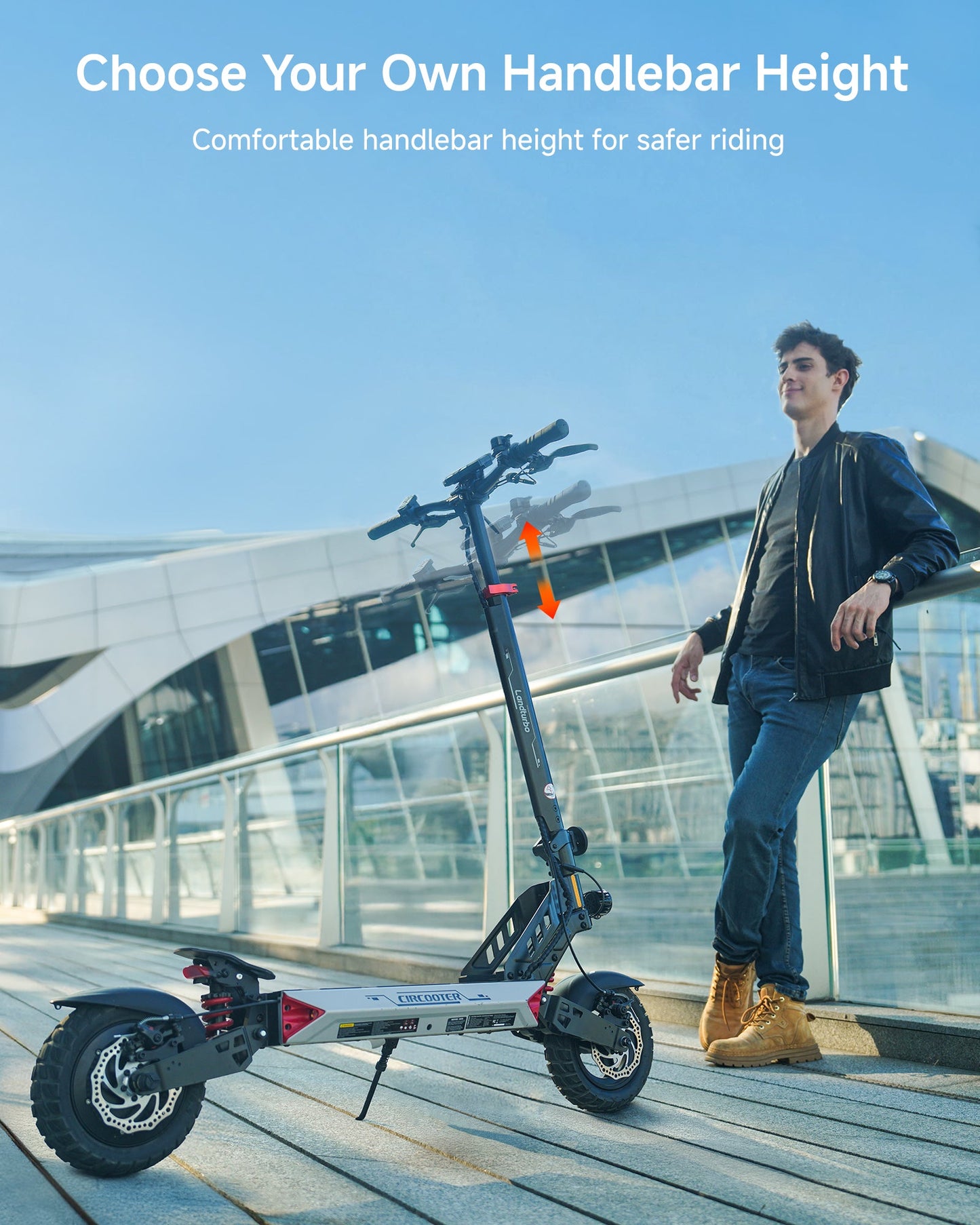 Circooter Landturbo (48V) 1000w Multi-Purpose Electric Scooter