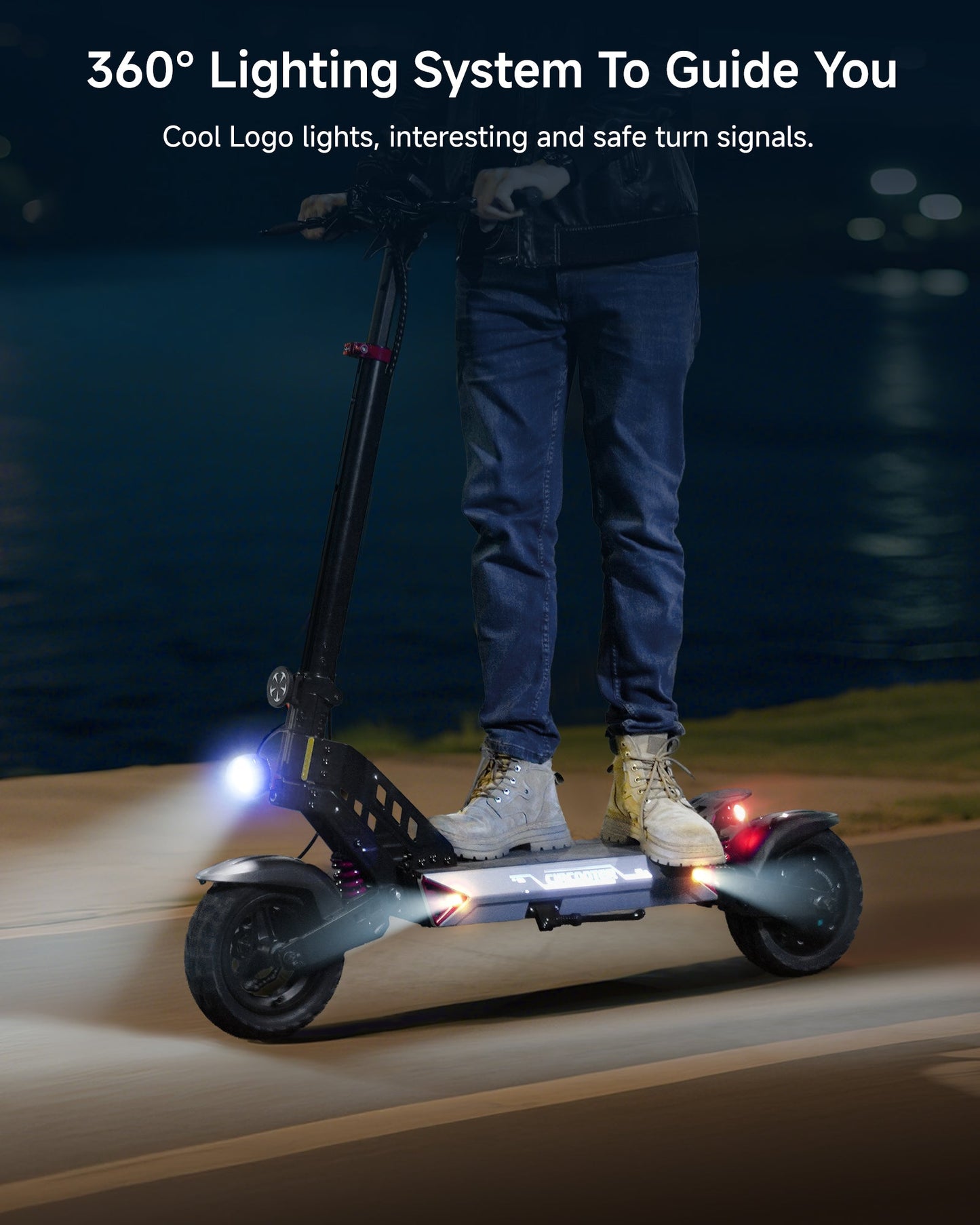 Circooter Landturbo Pro (48V) 1500w Multi-Purpose Electric Scooter