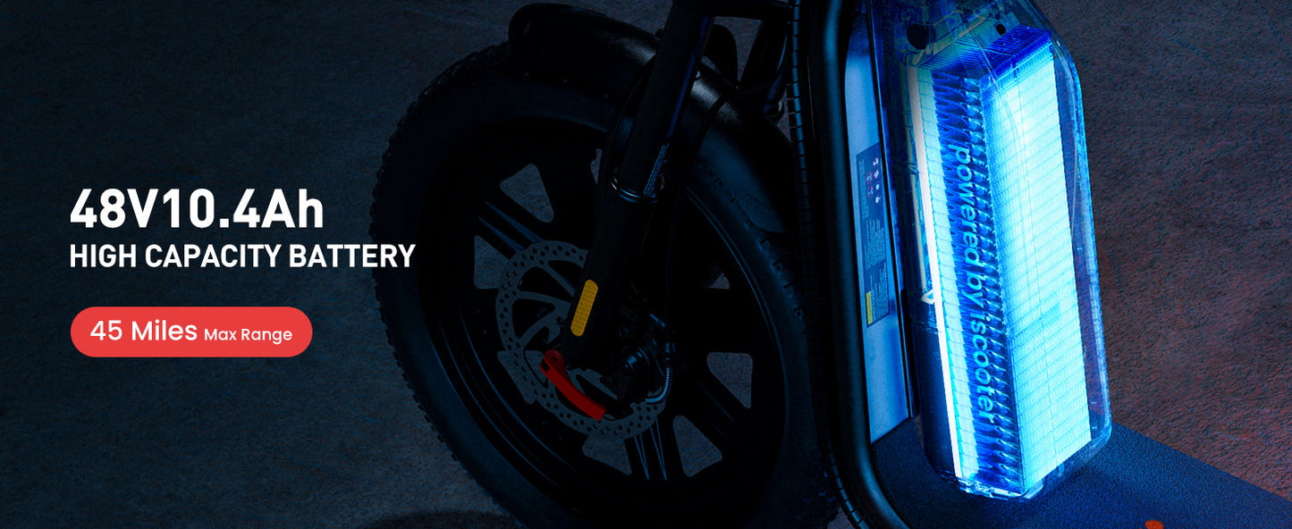 iScooter F7 (48V) 1000w Multi-Purpose Electric Scooter