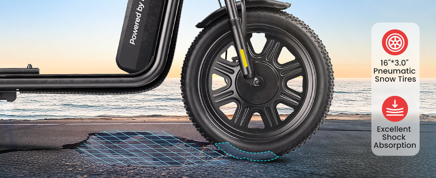 iScooter F7 (48V) 1000w Multi-Purpose Electric Scooter