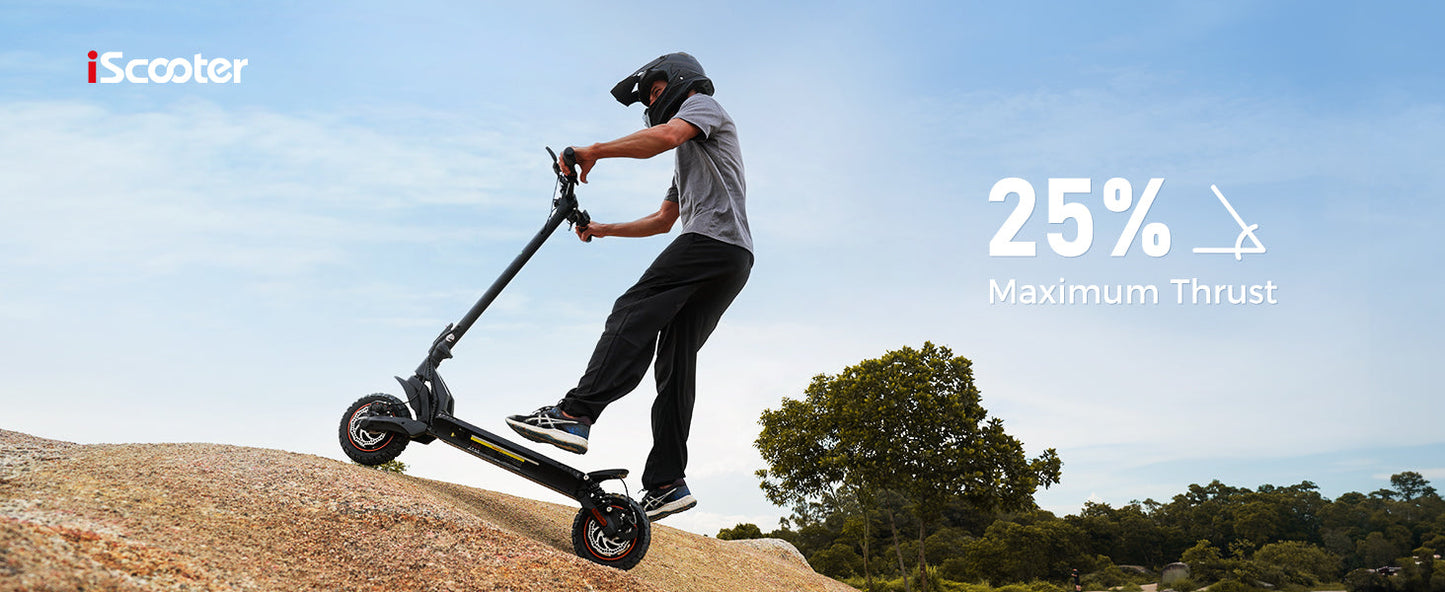 iScooter iX7 Pro 60 km/h Dual Motor Adult Electric Scooter | 2000W | 80 km Range Folding Off-Road E-Scooter