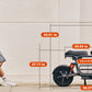 iScooter DX5 55 KM/H Seated Adult Electric Cargo Scooter | 1500W | 72 KM Range | 15" Tires | Long Range E-Scooter