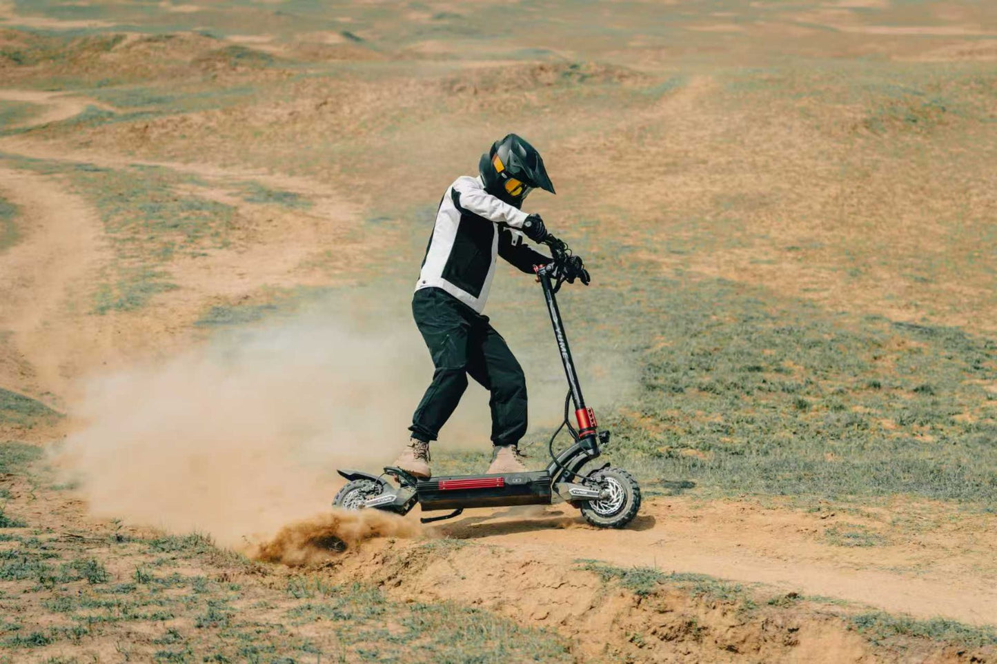 YUME Raptor2 87 KM/H Dual Motor All-Terrain Electric Scooter | 6000W | 107 KM Long Range | Folding Adult E-Scooter