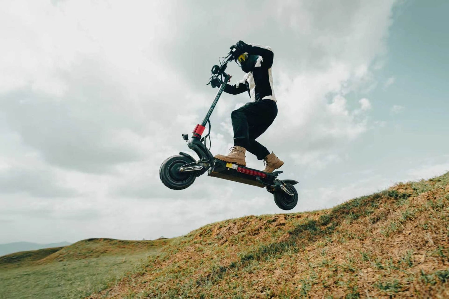 YUME Raptor2 87 KM/H Dual Motor All-Terrain Electric Scooter | 6000W | 107 KM Long Range | Folding Adult E-Scooter