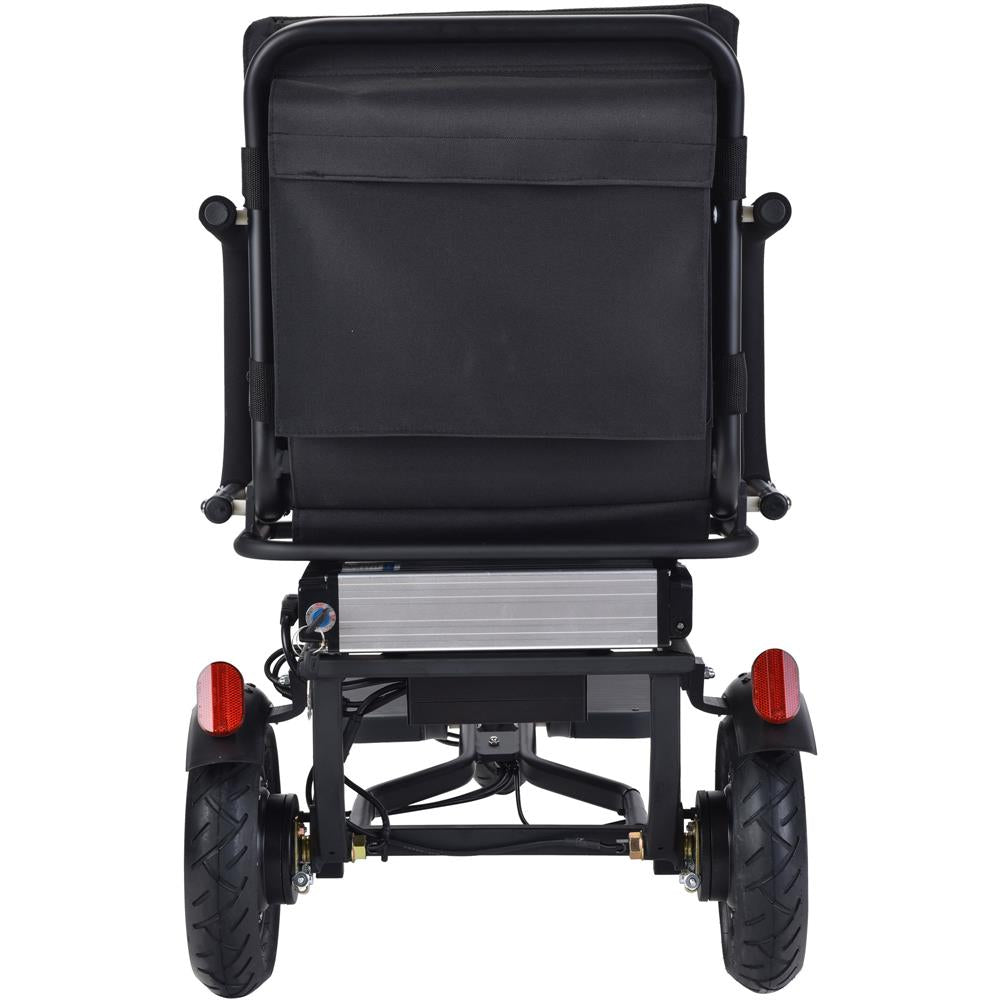 MotoTec (48V) 700w Lithium Black Folding Dual Motor Electric Mobility Trike
