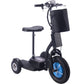 MotoTec (48V) 750w Lithium Folding Multi-Purpose Electric Three Wheel Mobility Scooter