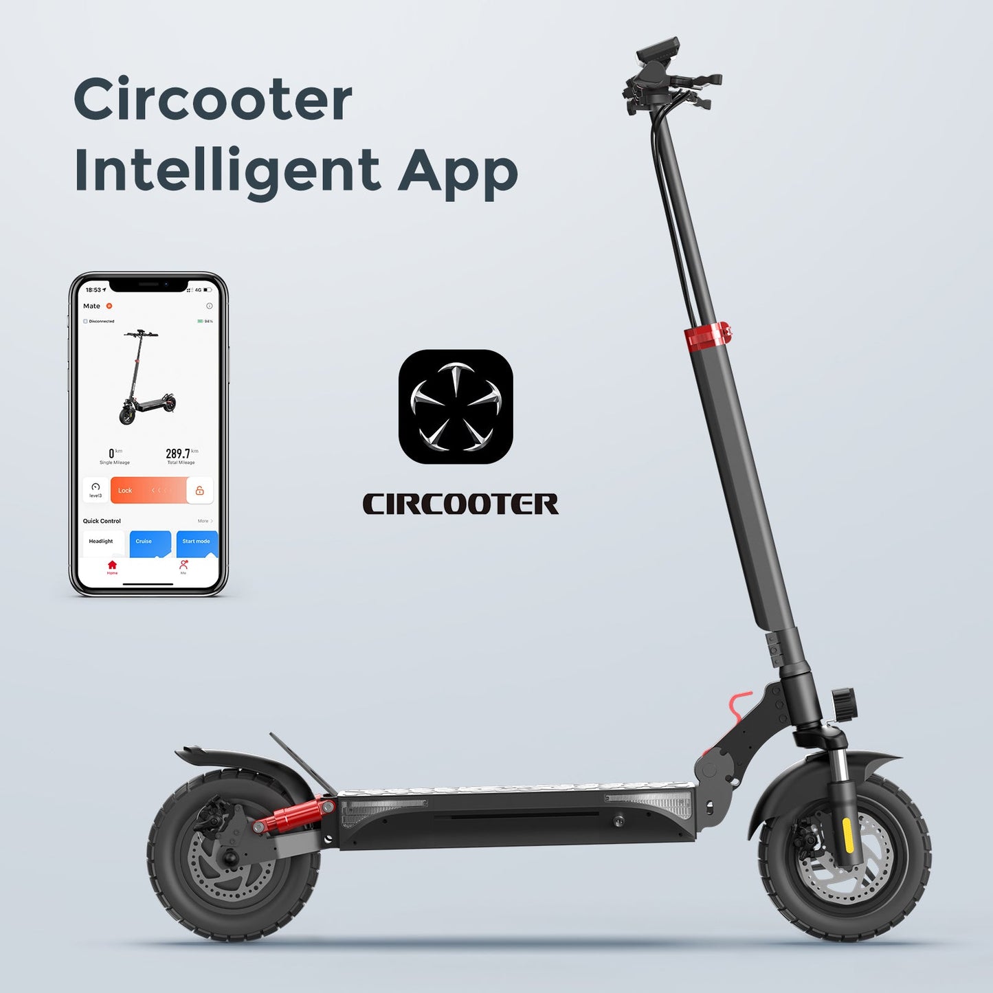 Circooter Mate (48V) 1000w Multi-Purpose Electric Scooter