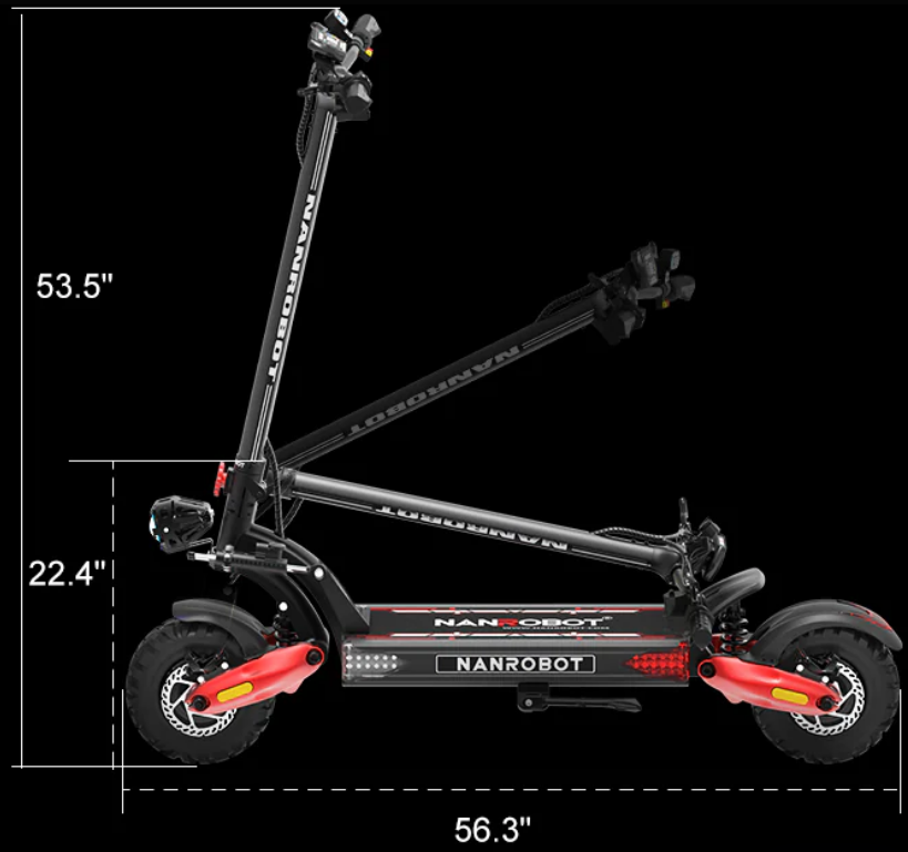 NANROBOT LS7+ (72V) Multi-Purpose Electric Scooter