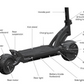 Kaabo Mantis 8 (48V) 1000w Multi-Purpose Electric Scooter