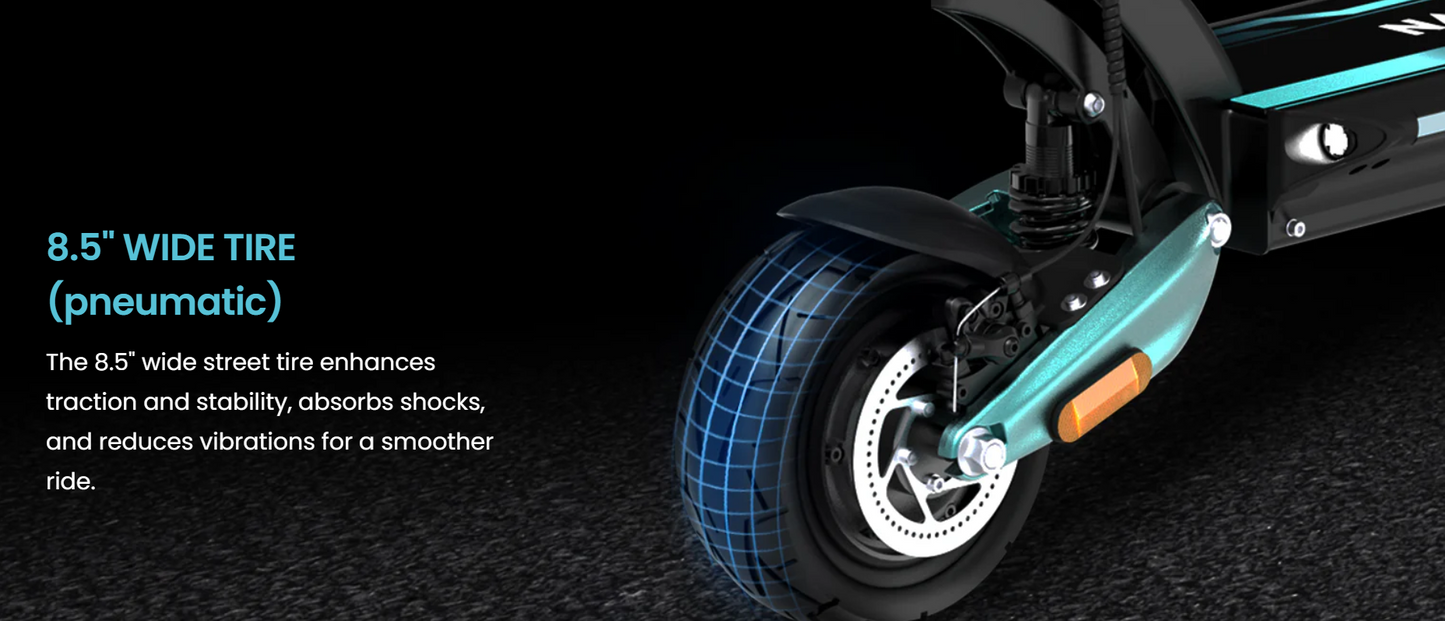 NANROBOT Lightning Pro (48V) 1600w Multi-Purpose Electric Scooter