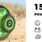 isinwheel H7 56 KM/H Seated Adult Electric Commuting Scooter | 1500W | 69 KM Range | 15" Tires | Long Range E-Scooter