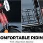 isinwheel H7 56 KM/H Seated Adult Electric Commuting Scooter | 1500W | 69 KM Range | 15" Tires | Long Range E-Scooter