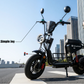 isinwheel H7 56 KM/H Seated Adult Electric Commuting Scooter | 1500W | 69 KM Range | 15" Tires | Long Range E-Scooter