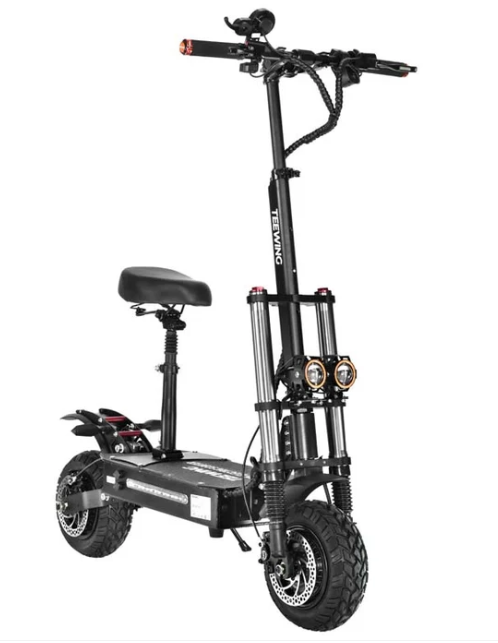 Teewing X5 85 km/h Dual Motor All-Terrain Electric Scooter | 6000W | 120 km Long Range | Folding Adult E-Scooter