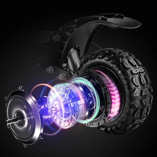 Teewing X5 85 km/h Dual Motor All-Terrain Electric Scooter | 6000W | 120 km Long Range | Folding Adult E-Scooter