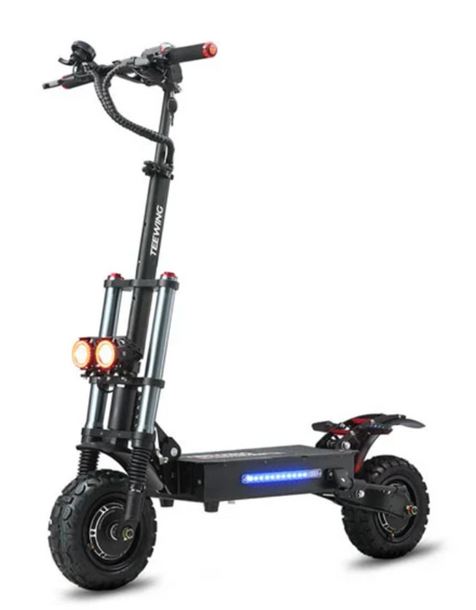 Teewing X5 85 km/h Dual Motor All-Terrain Electric Scooter | 6000W | 120 km Long Range | Folding Adult E-Scooter