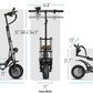 Teewing X5 85 km/h Dual Motor All-Terrain Electric Scooter | 6000W | 120 km Long Range | Folding Adult E-Scooter