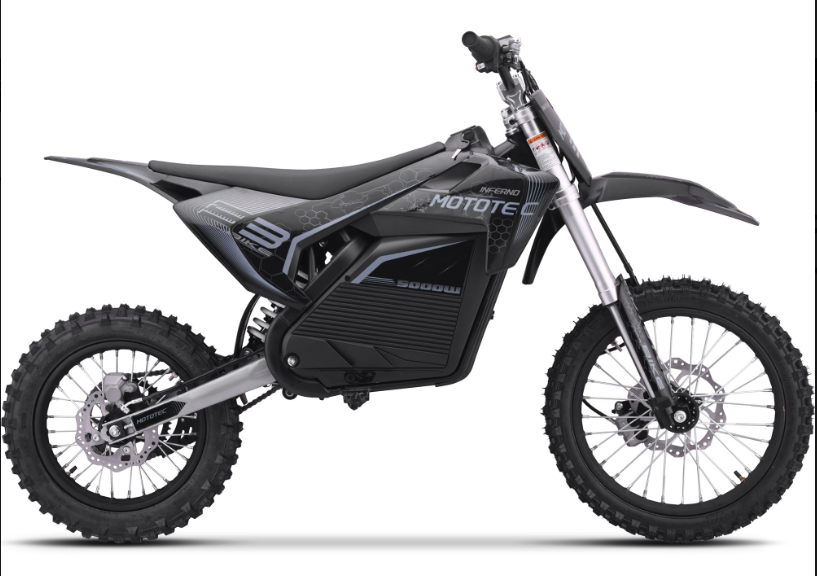 MotoTec Pro 50MPH (72V) 5000w Lithium Electric Dirt Bike
