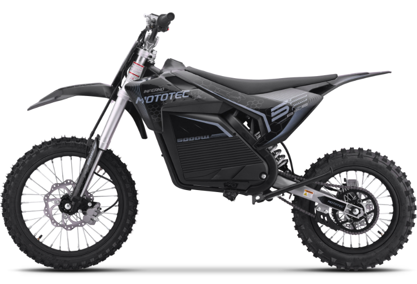 MotoTec Pro 50MPH (72V) 5000w Lithium Electric Dirt Bike