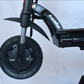 Kaabo Wolf Warrior X Max 44 MPH Dual Motor Adult Electric Scooter | 4000W Peak | 56 Mile Long Range Dual Stem NFC Key Lock E-Scooter