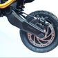 Kaabo Wolf Warrior X Max 44 MPH Dual Motor Adult Electric Scooter | 4000W Peak | 56 Mile Long Range Dual Stem NFC Key Lock E-Scooter