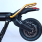 Kaabo Wolf Warrior X Max 44 MPH Dual Motor Adult Electric Scooter | 4000W Peak | 56 Mile Long Range Dual Stem NFC Key Lock E-Scooter