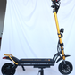 Kaabo Wolf Warrior X Max 44 MPH Dual Motor Adult Electric Scooter | 4000W Peak | 56 Mile Long Range Dual Stem NFC Key Lock E-Scooter