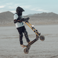 Kaabo Wolf Warrior X Max 44 MPH Dual Motor Adult Electric Scooter | 4000W Peak | 56 Mile Long Range Dual Stem NFC Key Lock E-Scooter