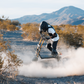 Kaabo Wolf Warrior X Max 44 MPH Dual Motor Adult Electric Scooter | 4000W Peak | 56 Mile Long Range Dual Stem NFC Key Lock E-Scooter