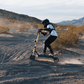 Kaabo Wolf Warrior X Max 44 MPH Dual Motor Adult Electric Scooter | 4000W Peak | 56 Mile Long Range Dual Stem NFC Key Lock E-Scooter