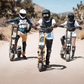 Kaabo Wolf Warrior X Max 44 MPH Dual Motor Adult Electric Scooter | 4000W Peak | 56 Mile Long Range Dual Stem NFC Key Lock E-Scooter