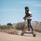Kaabo Wolf Warrior X Max 44 MPH Dual Motor Adult Electric Scooter | 4000W Peak | 56 Mile Long Range Dual Stem NFC Key Lock E-Scooter