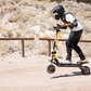 Kaabo Wolf Warrior X Max 44 MPH Dual Motor Adult Electric Scooter | 4000W Peak | 56 Mile Long Range Dual Stem NFC Key Lock E-Scooter