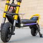 Kaabo Wolf Warrior X Max 44 MPH Dual Motor Adult Electric Scooter | 4000W Peak | 56 Mile Long Range Dual Stem NFC Key Lock E-Scooter