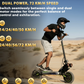 isinwheel GT4 72 km/h Dual Motor Off Road Electric Scooter | 2400W | 80 km Long Range | Folding E-Scooter