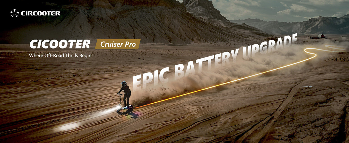 Circooter Cruiser Pro (48V) 2400w Multi-Purpose Electric Scooter