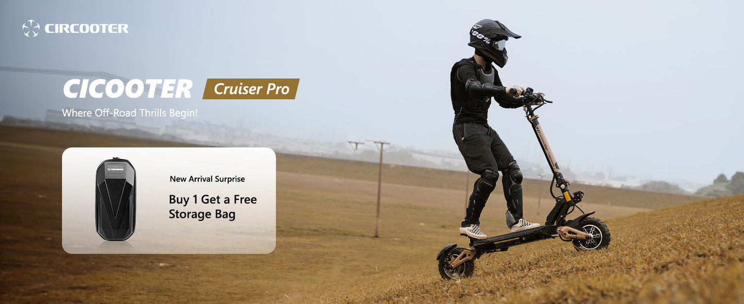 Circooter Cruiser Pro (48V) 2400w Multi-Purpose Electric Scooter