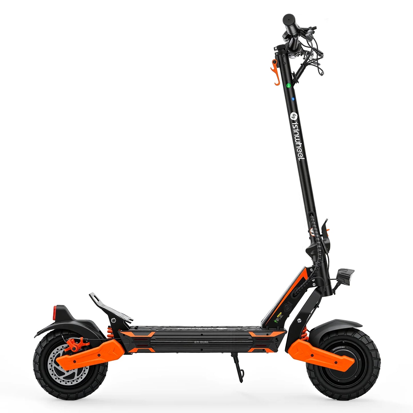 isinwheel GT1 52 km/h Dual Motor Off Road Electric Scooter | 1600W | 56 km Long Range | Folding E-Scooter