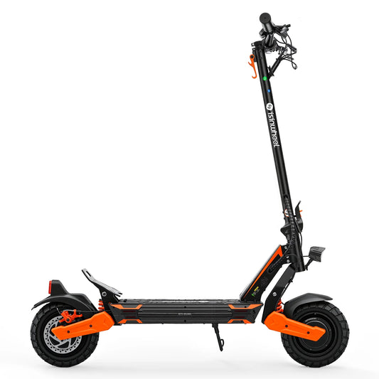 isinwheel GT1 52 km/h Dual Motor Off Road Electric Scooter | 1600W | 56 km Long Range | Folding E-Scooter