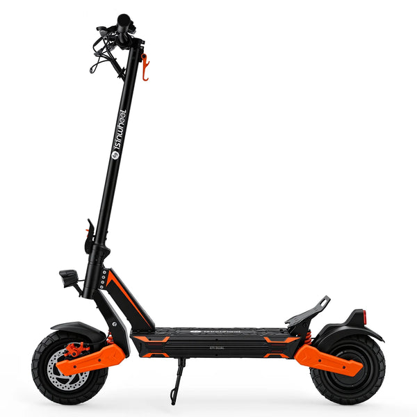 isinwheel GT1 52 km/h Dual Motor Off Road Electric Scooter | 1600W | 56 km Long Range | Folding E-Scooter