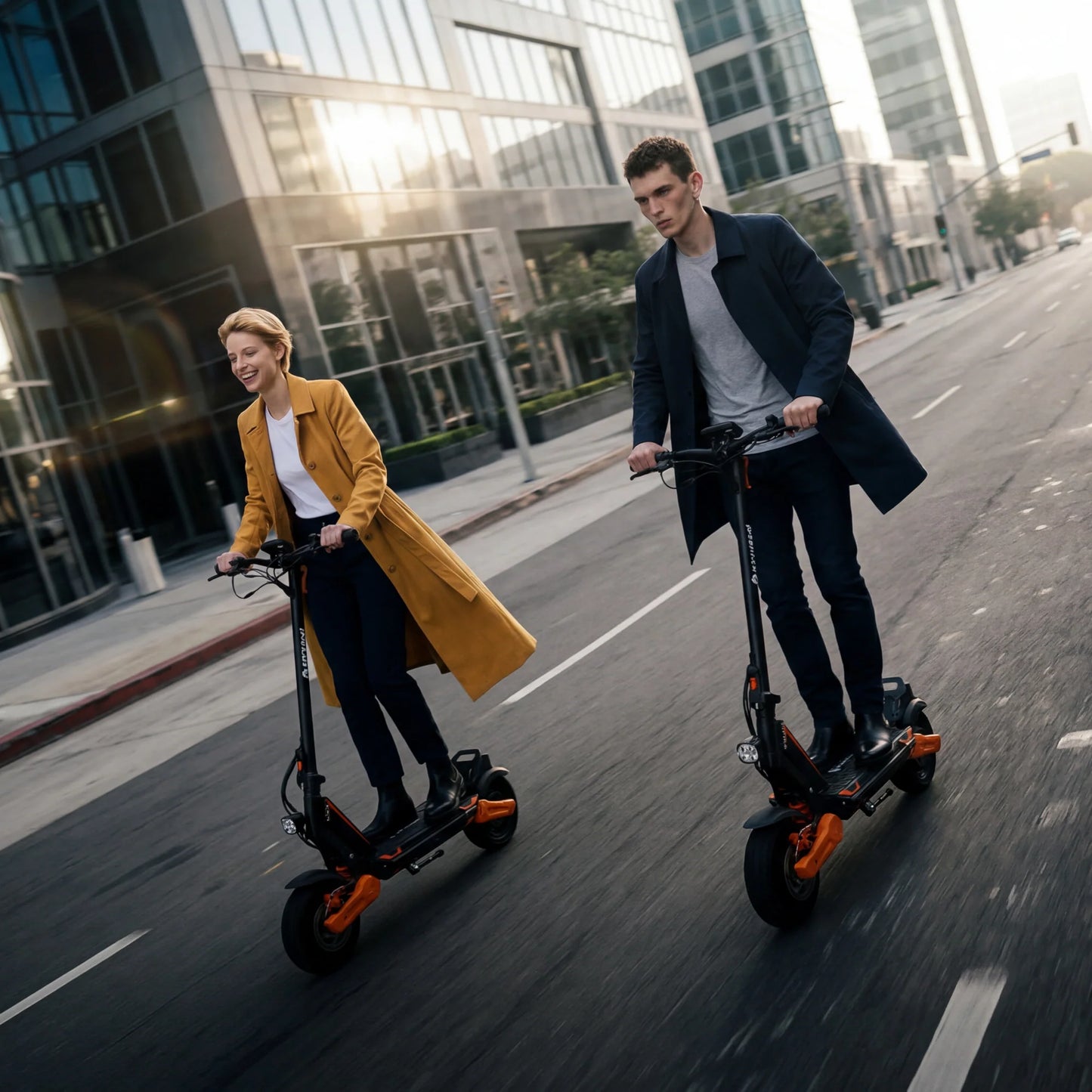 isinwheel GT1 52 km/h Dual Motor Off Road Electric Scooter | 1600W | 56 km Long Range | Folding E-Scooter